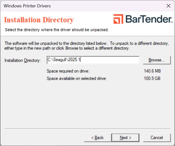 Chọn thư mục cài đặt là ổ C
