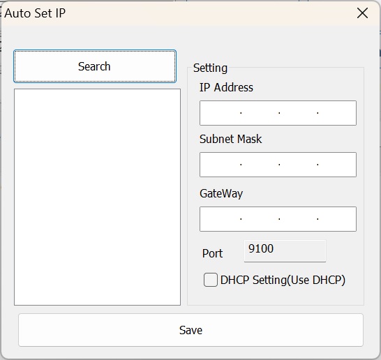 Cài đặt IP cho máy in Xprinter và PDIT