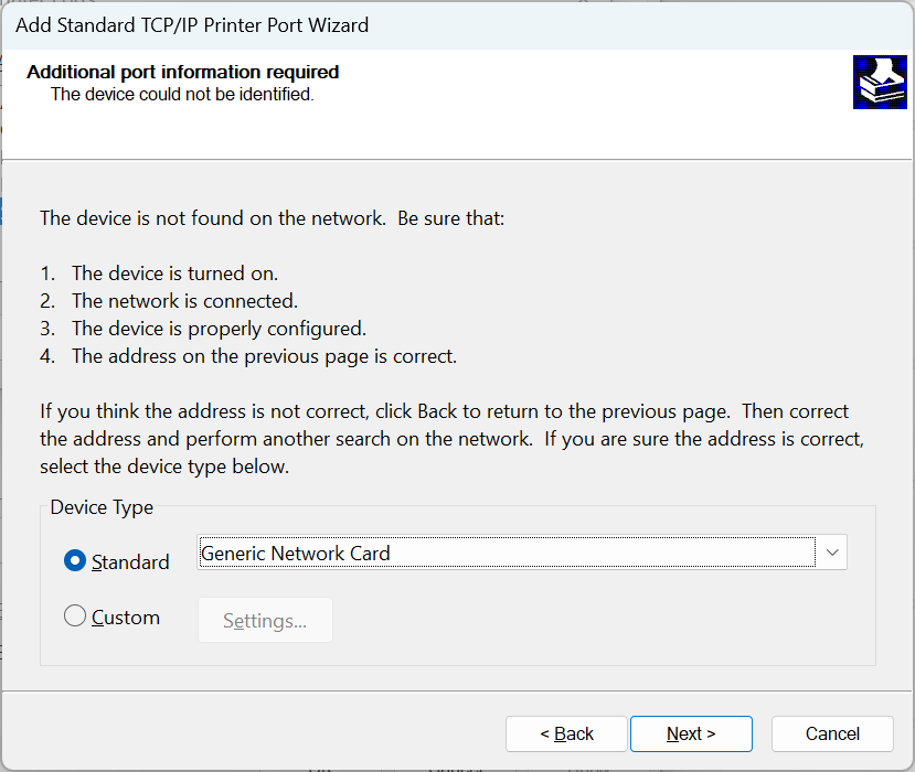 Thêm thông tin về cổng kết nối mạng.