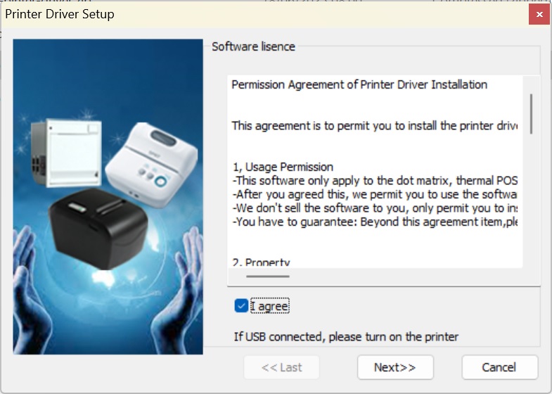 Driver máy in hóa đơn SPRT
