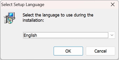 Chọn ngôn ngữ cho driver máy in hóa đơn Zjiang