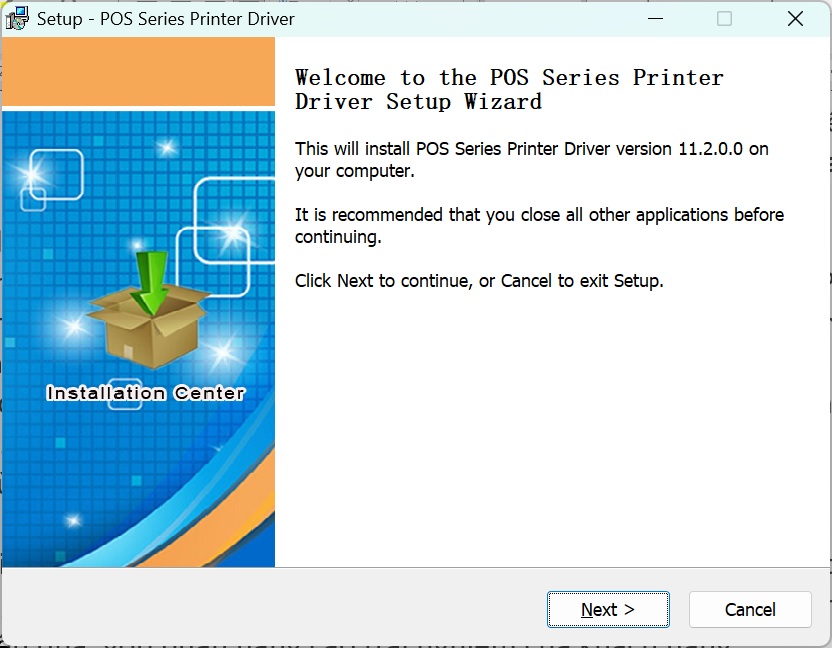 Cài đặt driver máy in hóa đơn Zjiang