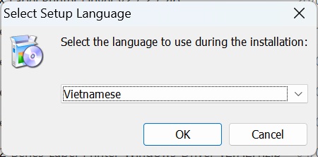 Chọn ngôn ngữ cho driver máy in mã vạch HPRT SL