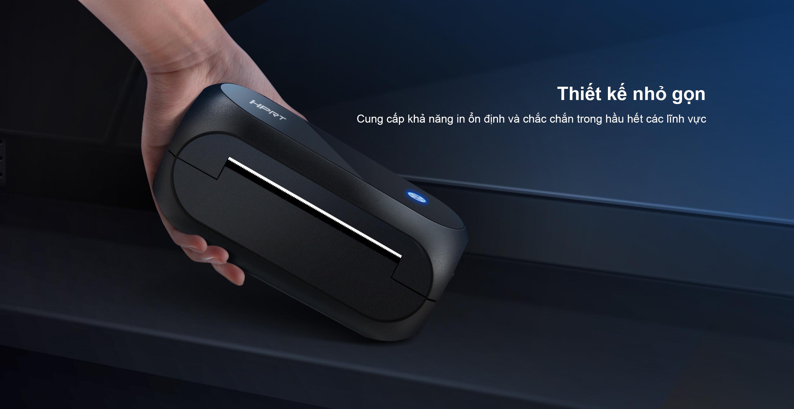 Máy in mã vạch HPRT SL43W WiFi-Bluetooth chính hãng