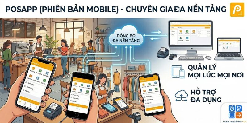 PosApp (Phiên bản Mobile) - Chuyên gia đa nền tảng