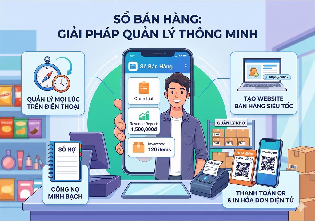 Phần mềm Sổ Bán Hàng - Ứng dụng Quản lý Bán hàng Thông minh Số 1