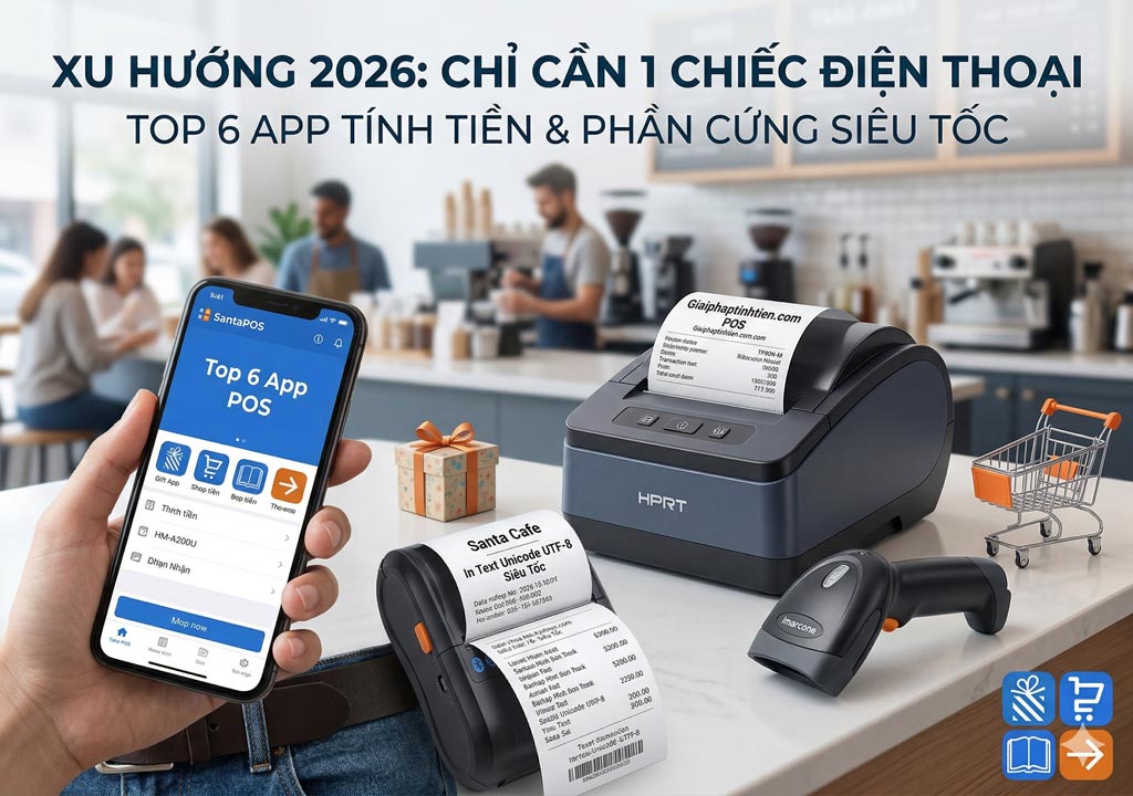 Top 6 Phần Mềm Tính Tiền Trên Điện Thoại Tốt Nhất 2026