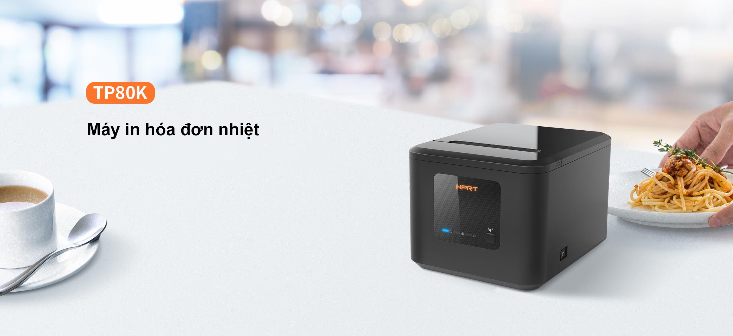 Máy in hóa đơn HPRT TP80K - Khổ 80mm, tốc độ 230mm/giây
