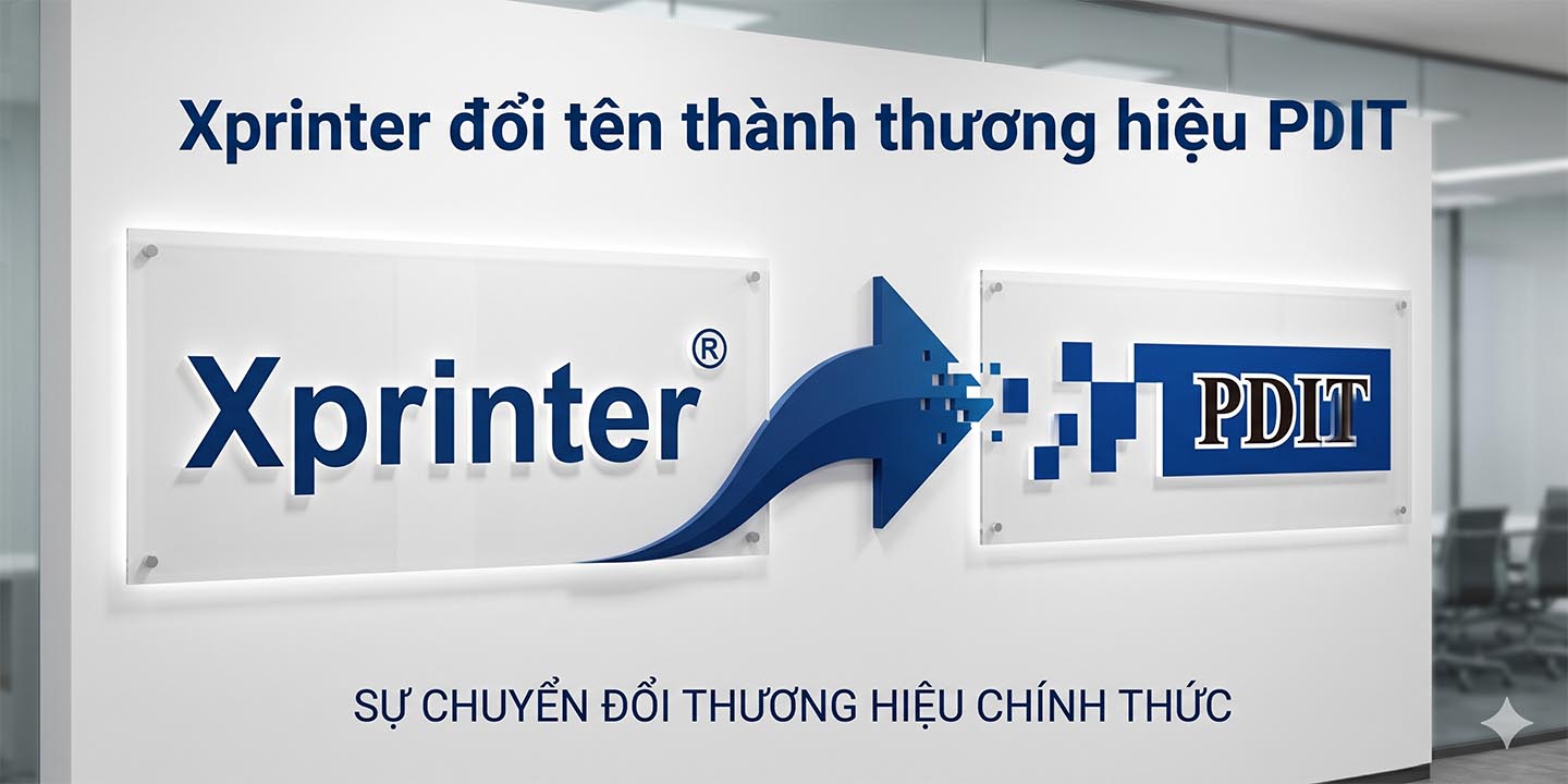 Xprinter đổi tên thành thương hiệu PDIT